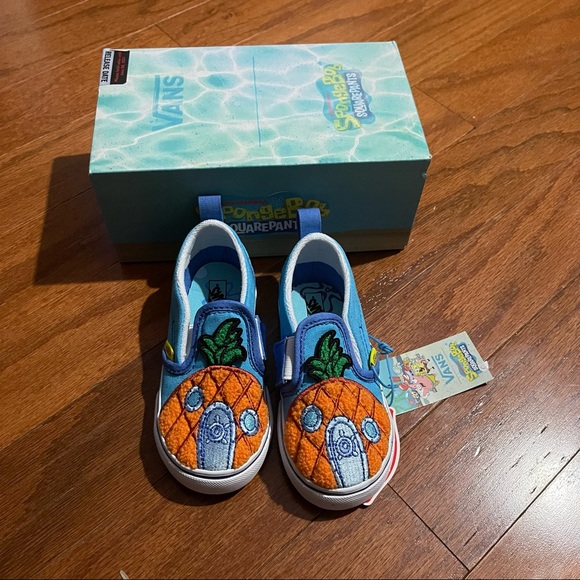 Vans SpongeBob 124 Conch Street Sneakers Unisex Fit - Picture 2 of 5